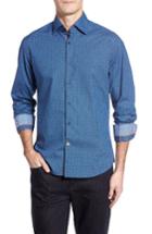 Men's Stone Rose Geometric Sport Shirt