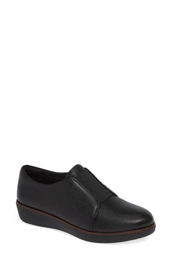 Women's Fitflop Laceless Derby .5 M - Black