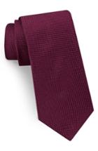 Men's Ted Baker London Solid Silk Tie, Size - Red