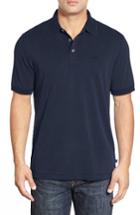 Men's Tommy Bahama 'little Zig Zag' Short Sleeve Polo, Size - Blue