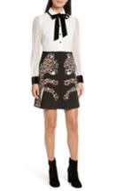 Women's Kate Spade New York Leopard Applique Shirtdress - Black