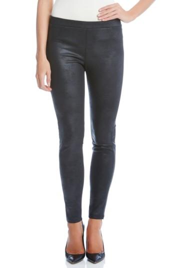 Women's Karen Kane Stretch Faux Leather Skinny Pants - Black