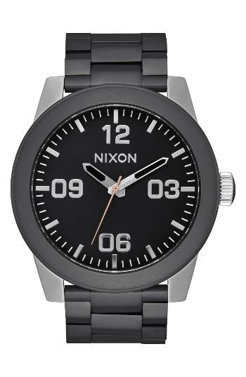 Men's Nixon Corporal Bracelet Watch, 48mm