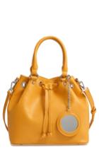 Steve Madden Baudrie Faux Leather Satchel - Yellow