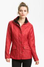 Women's Barbour 'cavalry' Quilted Jacket Us / 12 Uk - Red