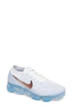 Women's Nike Air Vapormax Flyknit Running Shoe .5 M - White
