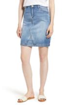 Women's Wit & Wisdom Stretch Denim Skirt - Blue