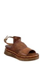 Women's A.s.98 Lira Platform Sandal .5us / 36eu - Brown