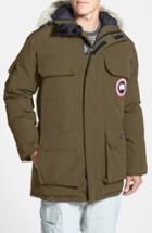 Men's Canada Goose 'expedition' Relaxed Fit Down Parka - Green