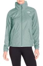 Women's The North Face 'resolve Plus' Waterproof Jacket, Size - Green
