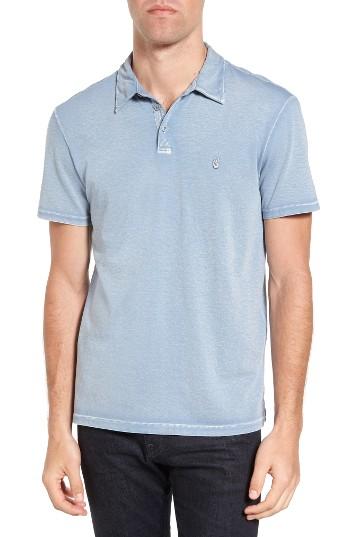 Men's John Varvatos Star Usa Washed Polo - Blue