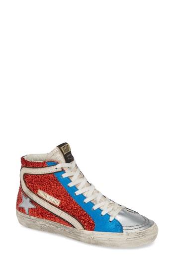 Women's Golden Goose High Top Sneaker Us / 36eu - Red