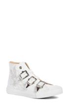Women's Chloe Kyle Stud Buckle High Top Sneaker Us / 35eu - White