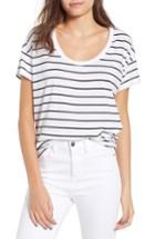 Women's Bp. Relaxed Cotton Blend Tee - White