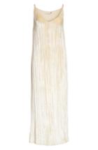 Women's Rosetta Getty Velvet Slipdress - Ivory
