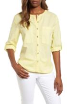 Women's Caslon Long Sleeve Top - Yellow