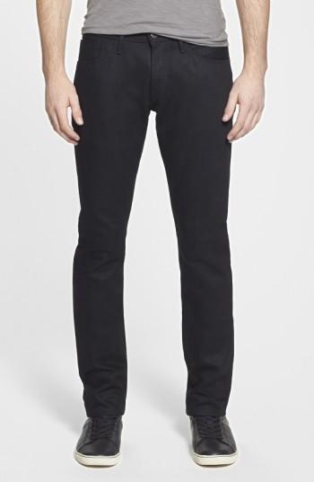 Men's 3x1 Nyc 'm5' Skinny Fit Selvedge Jeans X 34 - Black