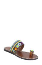 Women's Mia Beaded Toe Loop Sandal