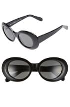 Women's Acne Studios Mustang 48mm Sunglasses - Black