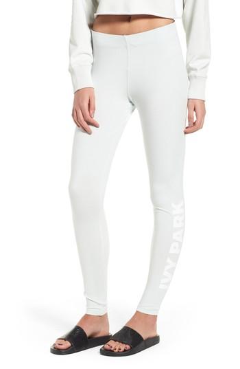 Women's Ivy Park Programme Logo Leggings - Green