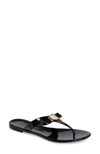 Women's Salvatore Ferragamo 'farelia' Sandal C - Black