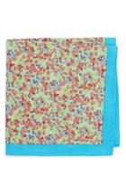 Men's Nordstrom Men's Shop Graffiti Floral Cotton Pocket Square