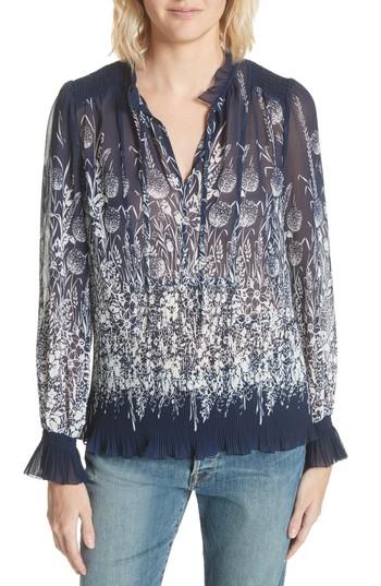 Women's Joie Rita Floral Top - Blue