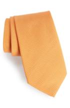 Men's Southern Tide Dapper Dots Cotton & Silk Tie, Size - Orange