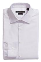 Men's John Varvatos Star Usa Regular Fit Stretch Check Dress Shirt .5r - Purple