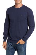 Men's Southern Tide Montford Slub Pocket T-shirt, Size - Blue