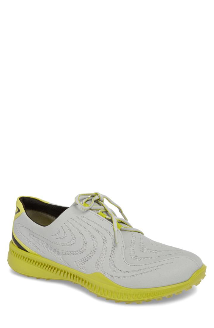 Men's Ecco Golf S-drive Water Resistant Shoe -9.5us / 43eu - Yellow