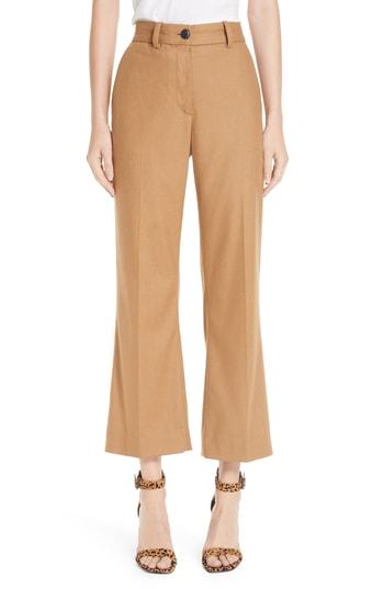 Women's Rag & Bone Libby Crop Flare Pants - Brown