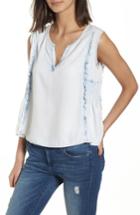 Women's Dl1961 Mulberry St Chambray Top - Blue