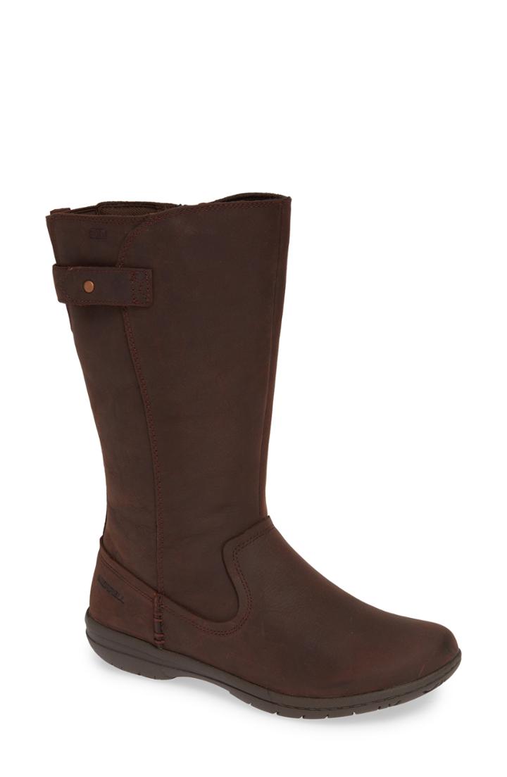 Women's Merrell Encore Kassie Waterproof Boot .5 M - Brown