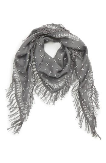 Women's Madewell Diamond-shape Print Scarf