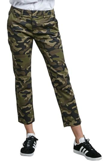 Women's Volcom Frochickie Crop Pants - Green