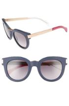 Women's Tommy Hilfiger 49mm Butterfly Sunglasses - Havana/ Gold