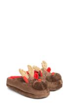 Women's Ugly Christmas Slippers Reindeer Slippers