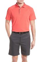 Men's Bobby Jones Raglan Performance Pique Polo - Pink
