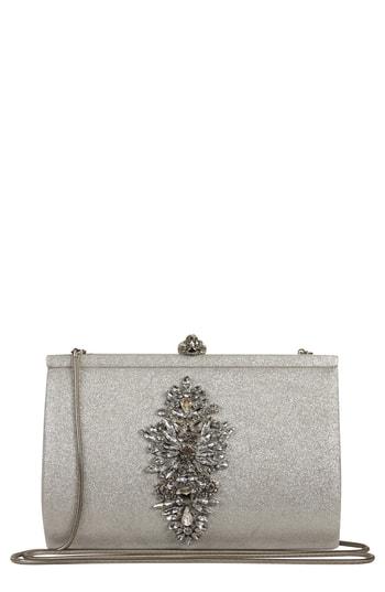 Badgley Mischka Galaxy Embellished Clutch -