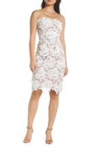 Women's Adelyn Rae Jade Strapless Lace Dress