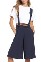 Women's Adidas Originals Culotte Pants & Suspenders Set - Blue