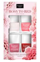 Butter London Rosy To Red Patent Shine 10x(tm) Nail Lacquer Set -