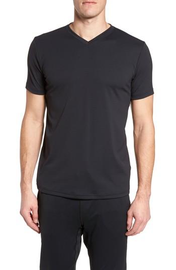 Men's Beach Body Energy V-neck T-shirt - Black