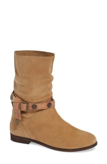 Women's Free People Hayden Buckle Strap Boot Us / 36eu - Brown