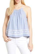 Women's Vineyard Vines Sandbar Stripe Sleeveless Top - Blue