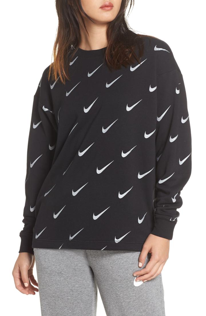 Women's Nike Nsw Rally Metallic Logo Sweatshirt