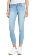 Women's 1822 Denim Raw Edge Skinny Jeans