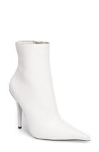 Women's Jeffrey Campbell Vedette Pointy Toe Booties M - White