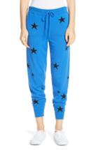 Women's Chinti & Parker Star Cashmere Track Pants - Blue
